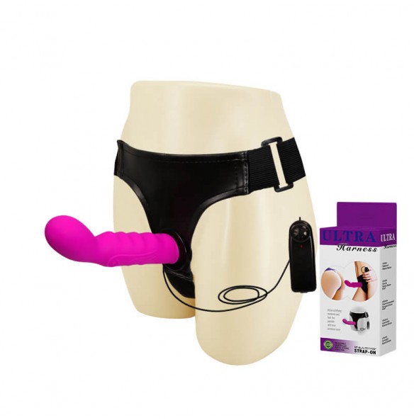 BAILE - Ultra Harness Female Vibrators Strap-On (L:15.5cm - D:3.7cm) BAILE - Ultra Harness Female Vibrators Strap-On (L:15.5cm - D:3.7cm)